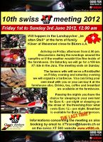 Invitation 10th Swiss meeting - klick to enlarge